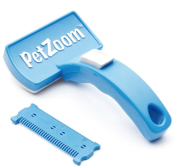 Perie pentru animale Pet Zoom blue